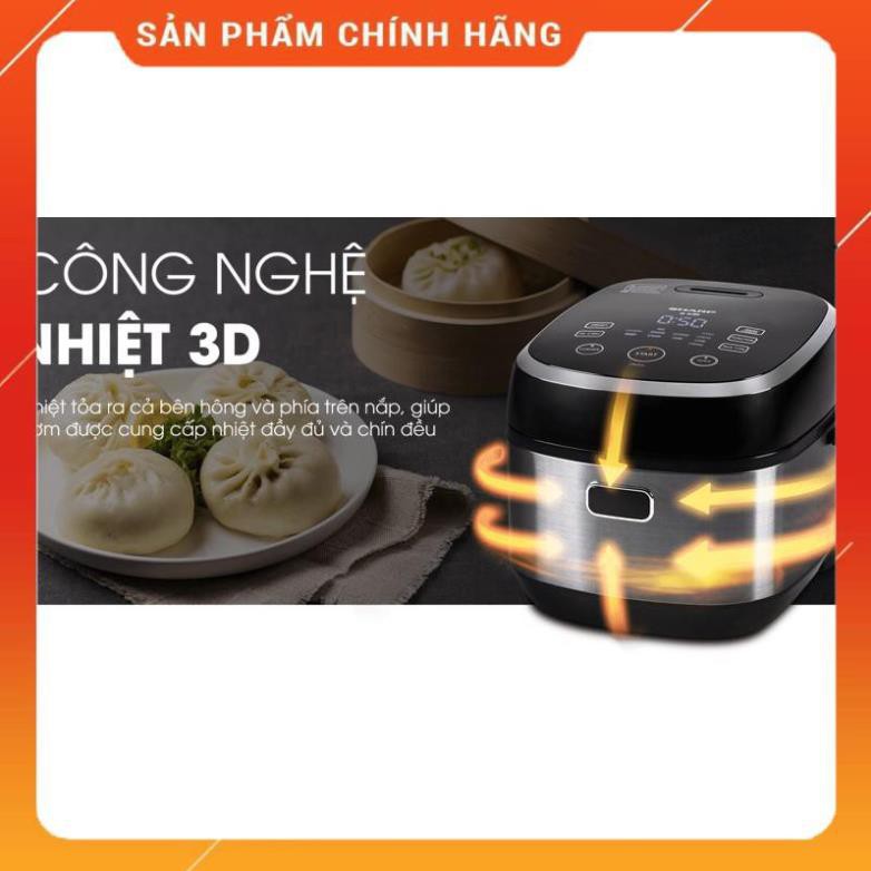 [FreeShip] Nồi cơm điện cao tần Sharp KS-IH191V-BK/GL/RD, Hàng chính hãng - Bảo hành 12 tháng 24/7