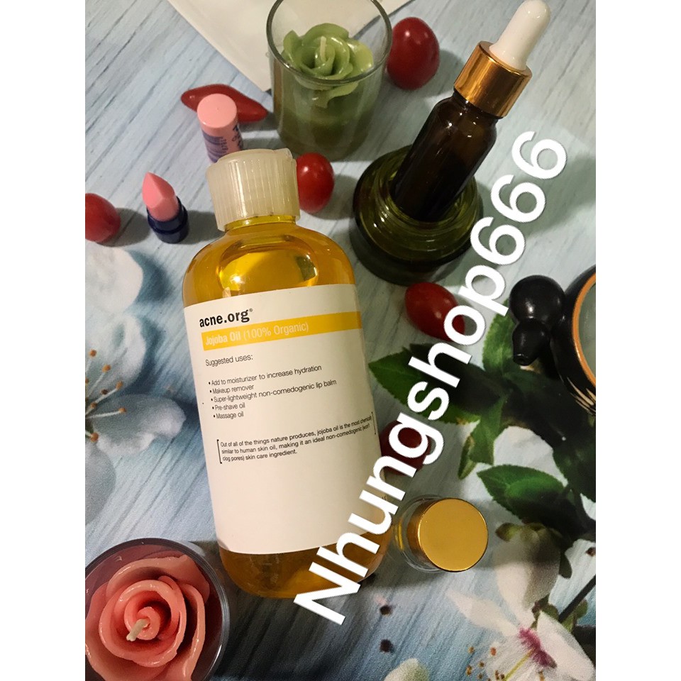 <ex> Dầu dưỡng da JOJOBA OIL Acne.org