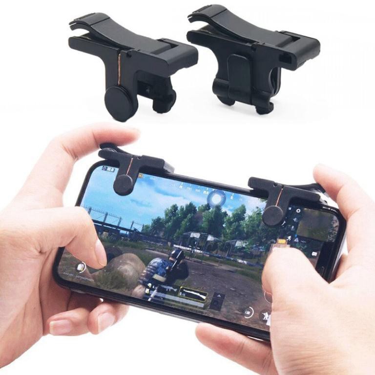 Nút Chơi Game, Bộ 2 Nút Chơi Game C9 Hỗ Trợ Chơi Game Hành Động Pubg, Ros... Trên Mobile, iPad "