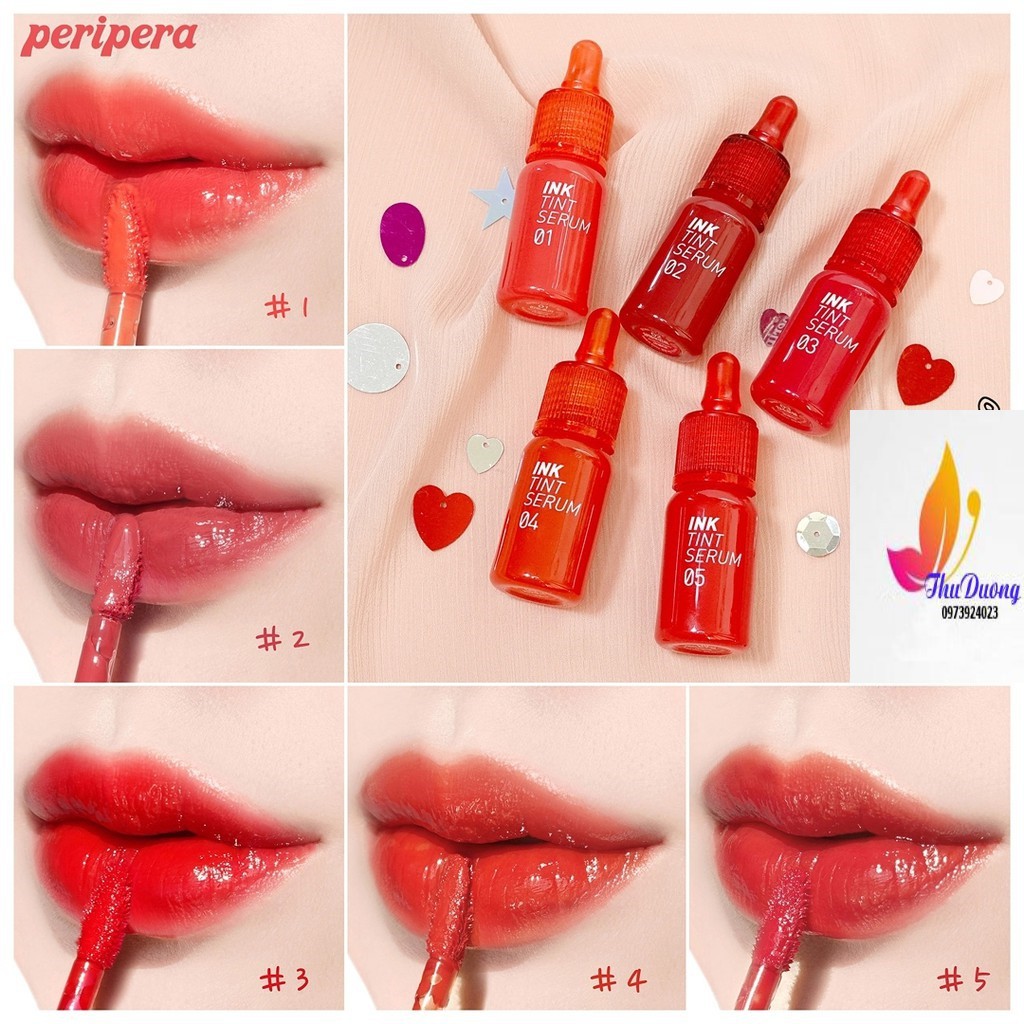 Son tint bóng Peripera Ink Tint Serum