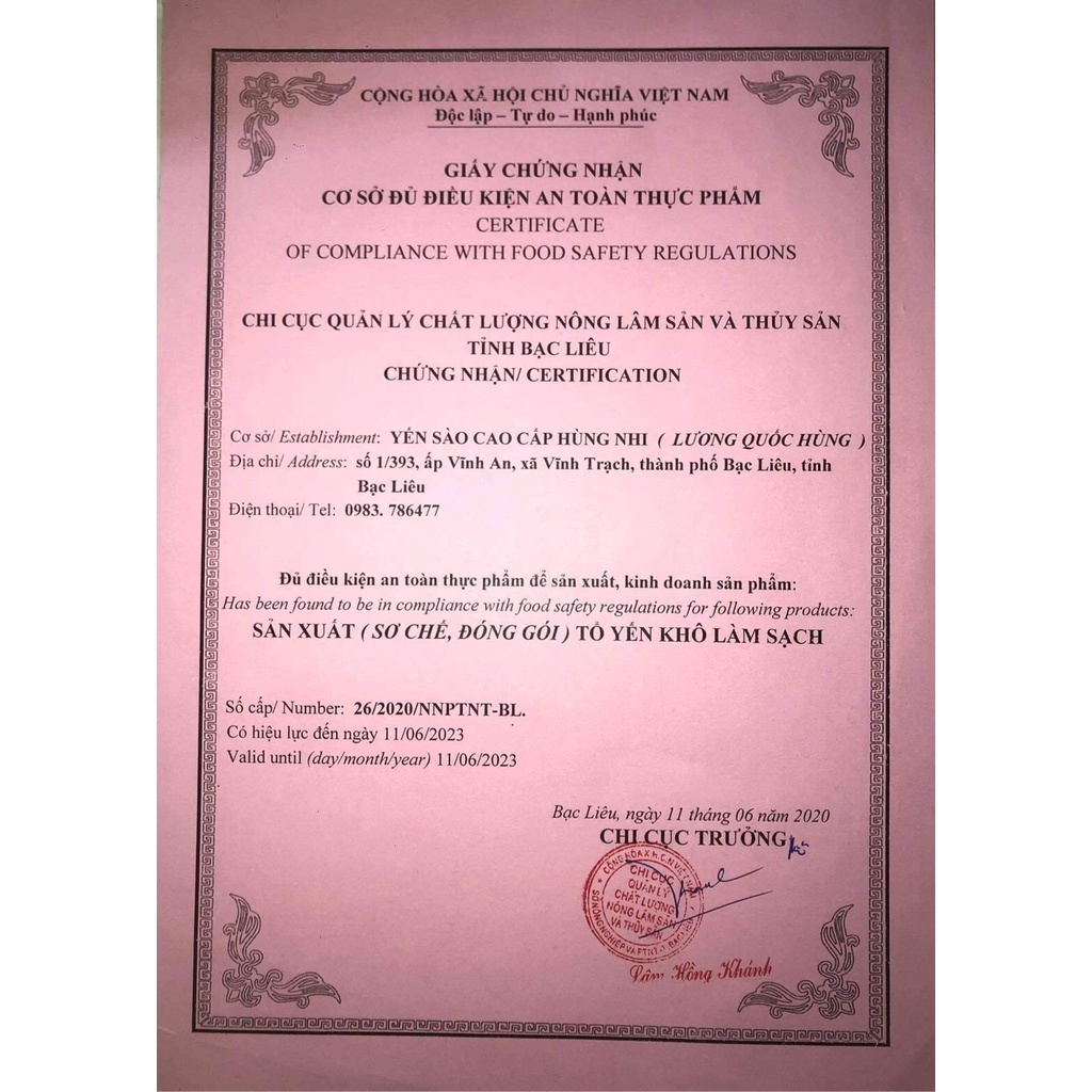 [Túi] Yến baby vụn đã mix sẵn đồ chưng