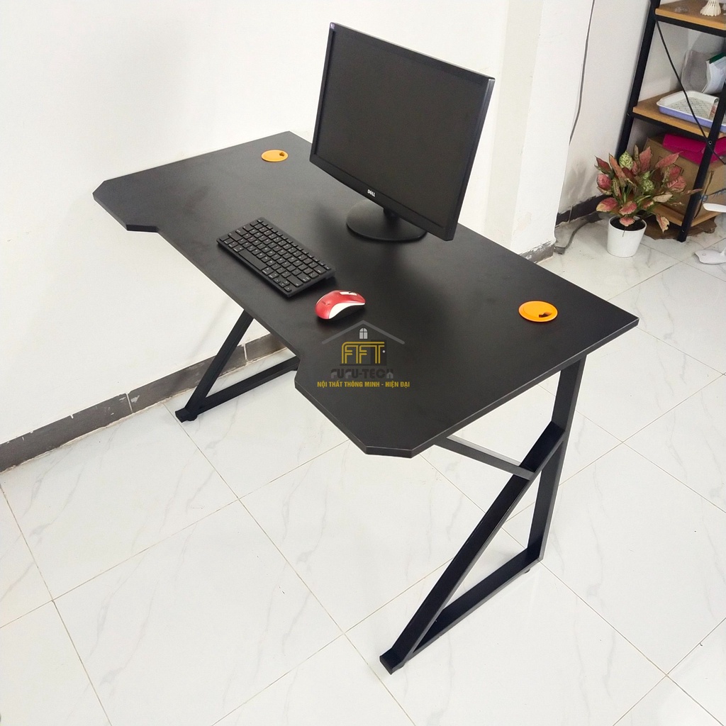 [Hàng Loại 1] Bàn Chữ K Gaming FUFUTECH Mặt Gỗ MDF 120x60 cm Khung Chân Sắt Sơn Tĩnh Điện Chống Hoen Gỉ Tốt