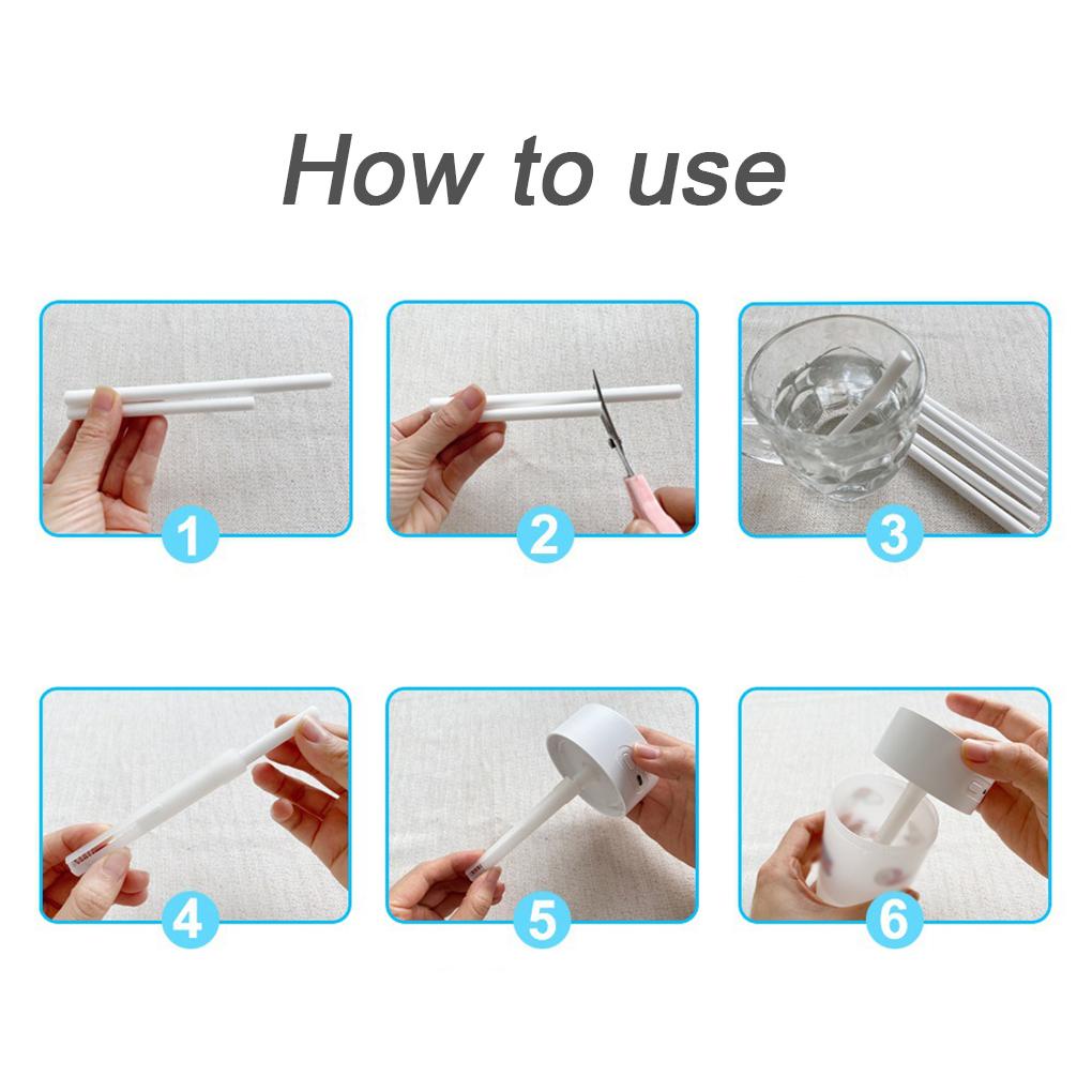Bộ 40 Que Bông Lọc Cotton Khuếch Tán Hương Thơm Thay Thế Tiện Dụng Cho Gia Đình /