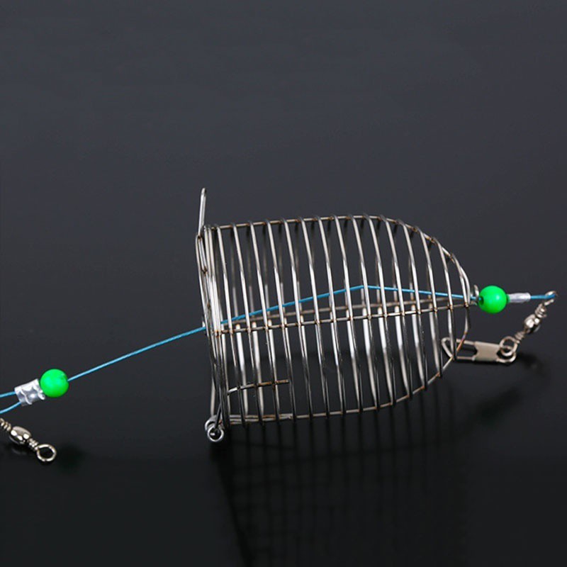 Lồng đựng mồi câu cá bằng thép không gỉ