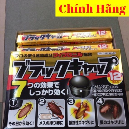 Viên diệt gián của Nhật Bản- ( Hộp 12 viên)