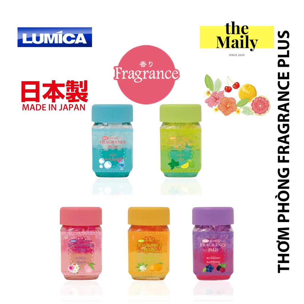 Sáp Thơm Phòng Khửi Mùi Cao Cấp Fragrance Plus 200g – Nội Địa Nhật Bản