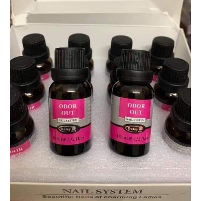 Chai Khử Mùi Lưu Huỳnh Odor Out - Dung dịch khử mùi ngành Nail chuyên dụng