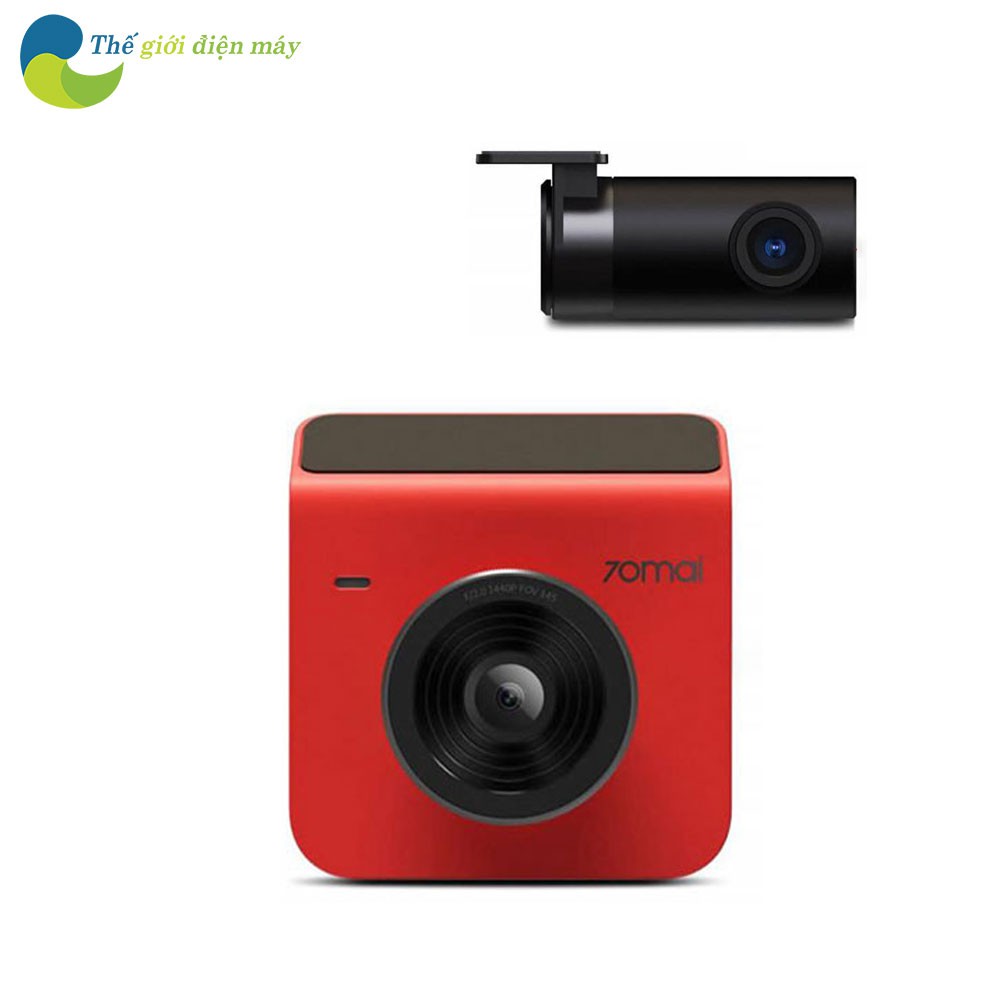 [Bản quốc tế] Camera hành trình ô tô Xiaomi 70mai Dash Cam A400 + Cam sau - Bảo hành 1 tháng - Shop Thế Giới Điện Máy