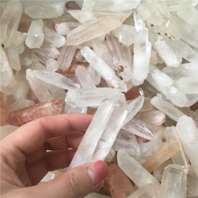 Natural Clear Quartz Crystal [ Tinh thể TA trắng tự nhiên]