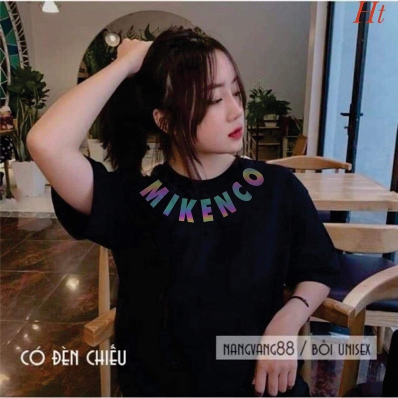 Áo phông mike vòng cổ phản quang HT12