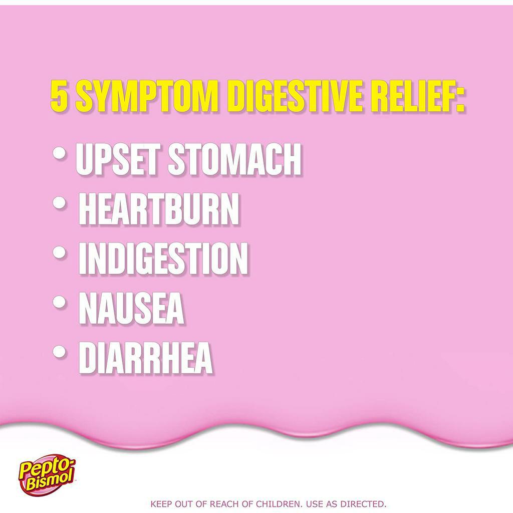 DUNG DỊCH HỖ TRỢ 5 TRIỆU CHỨNG DẠ DÀY PEPTO BISMOL  - Hàng Nhập USA Chính Hãng