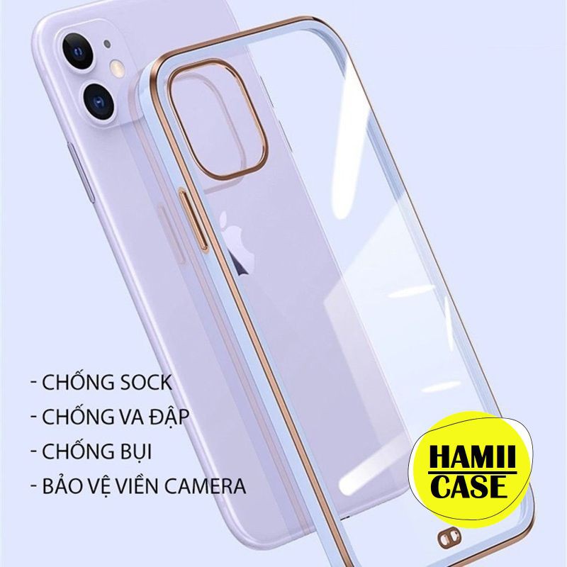 Ốp iPhone KST 12 Mini / 12/ 12 Pro/ 12 Promax // Ốp Dẻo Viền Mạ Vàng  - Cho iPhone 12/ mini12/ 12Pro/ 12Pro Max