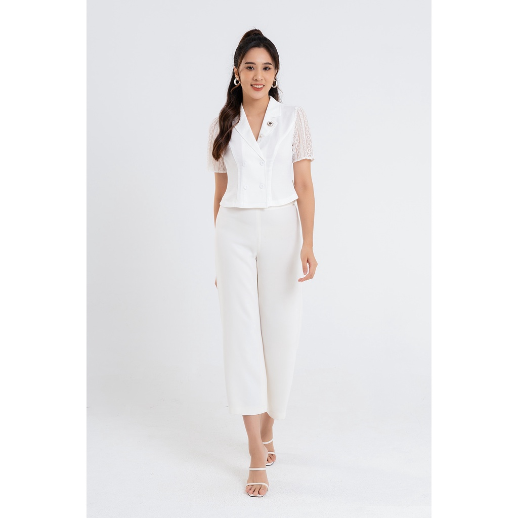 Áo Kiểu LAMER Peplum Tay Phối L61H22H083