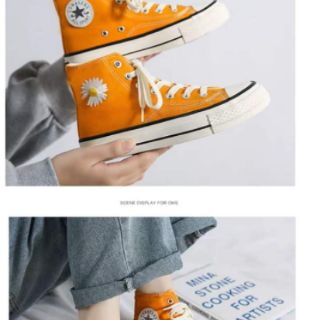 Giày fashion hoa cúc