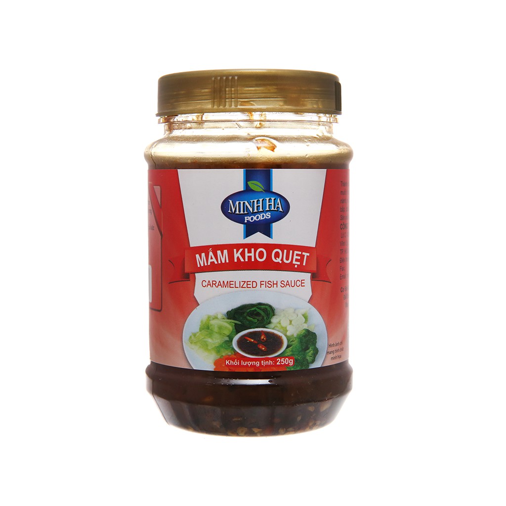 Mắm kho quẹt Minh Hà hũ 250g