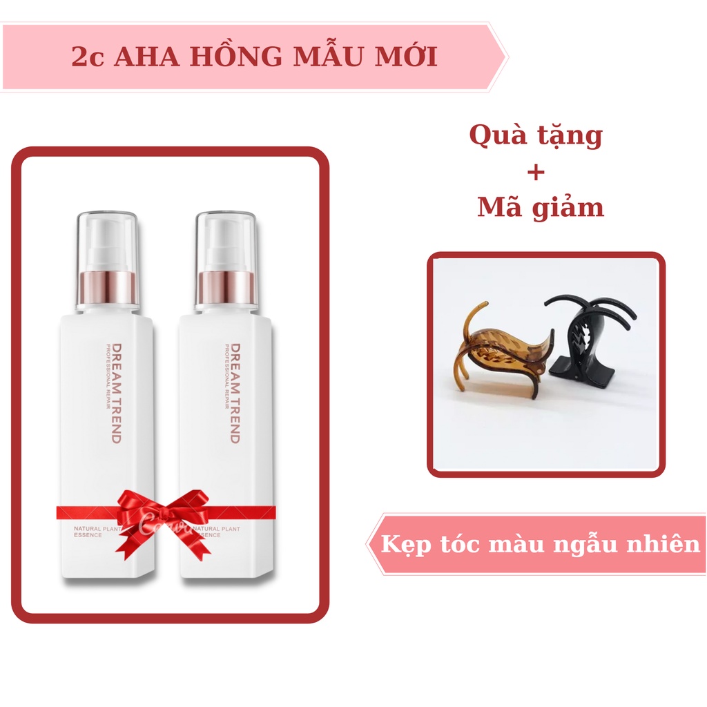 [COMBO 2 CHAI HỒNG MẪU MỚI] Tinh chất dưỡng tóc AHA DREAM TREND cho tóc nhuộm