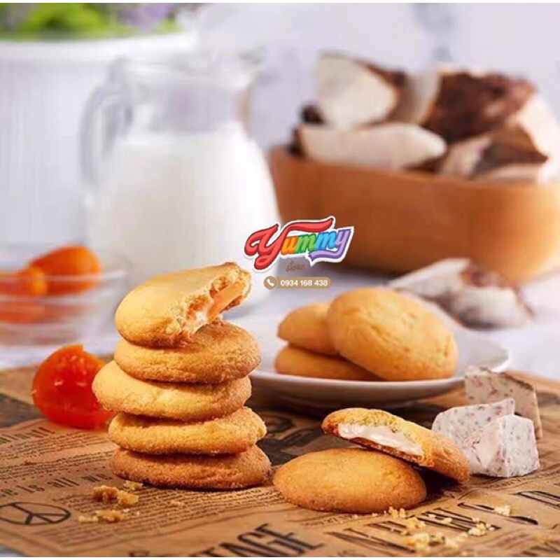 Bánh Quy Cookies Có Nhân Đài Loan