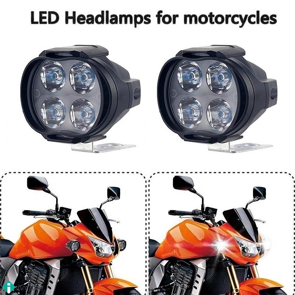 Đèn pha trước xe mô tô DC 12V Ivy