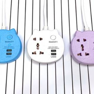 Ổ Cắm Điện 3 Cổng Usb Đa Năng 211