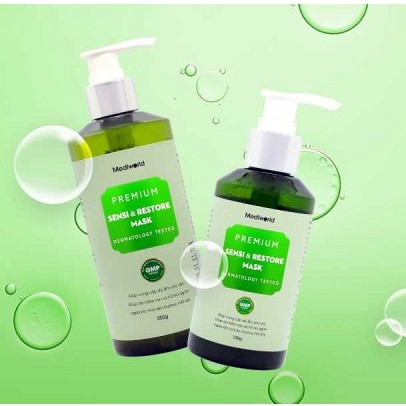 PREMIUM SENSI & RESTORE MASK | Mặt Nạ Thải Độc Sensitive Mask Mediworld