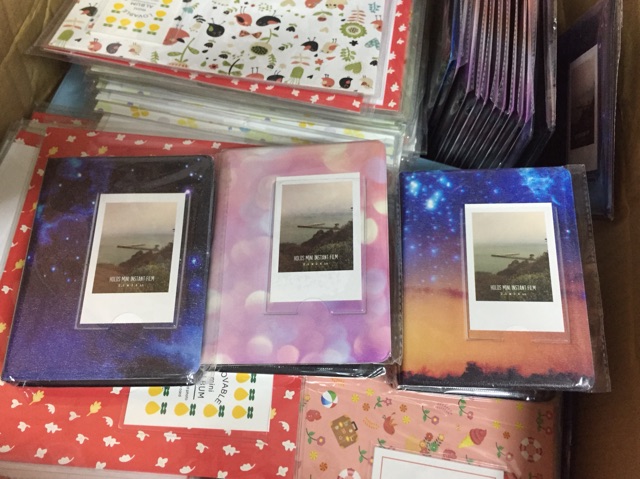 Album ảnh polaroid bìa galaxy đựng 65 ảnh 6x9 tại Tiệm ảnh Minh Thành