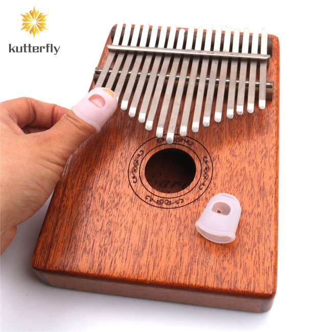 Set 2 Bao Tay Silicon Bọc Ngón Tay Chơi Đàn Kalimba