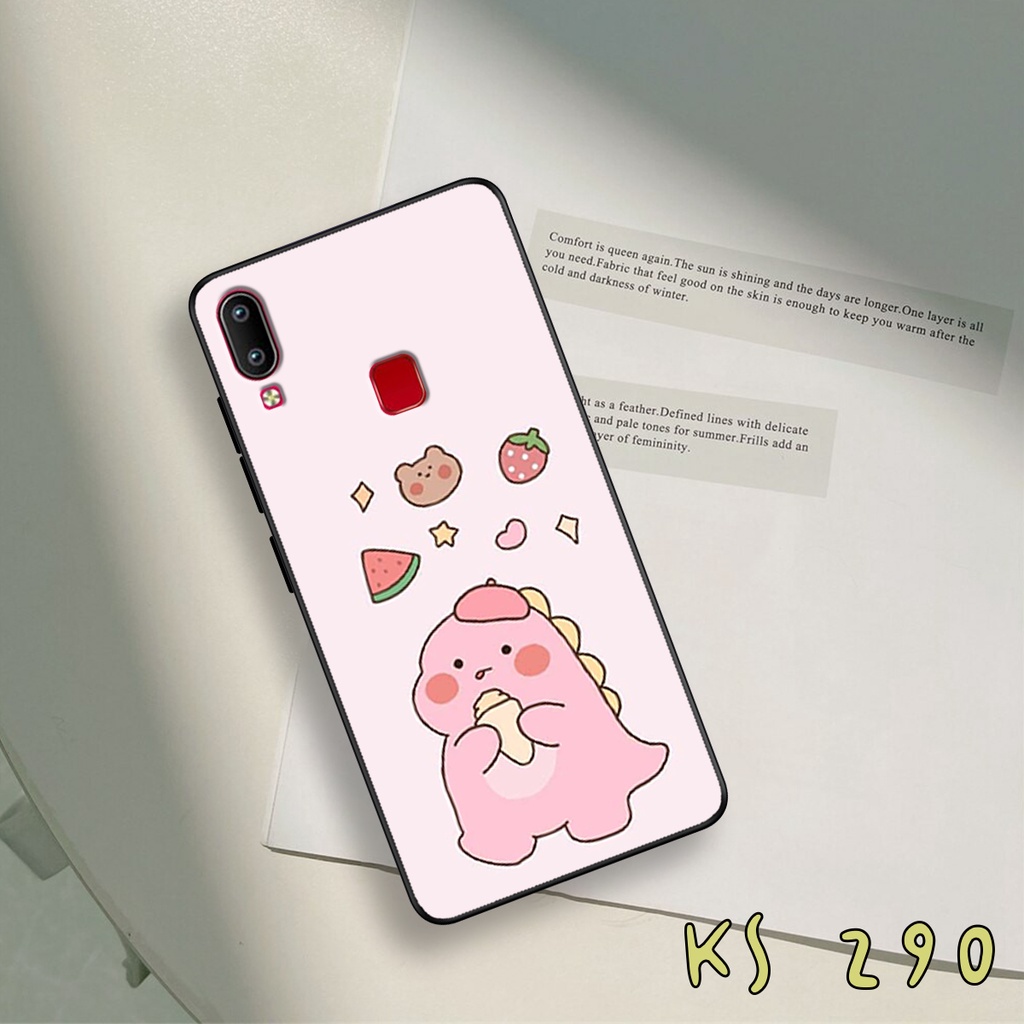 Ốp lưng Vivo Y91 - Vivo Y95 - Ốp in hình khủng long,dinosaur dễ thương