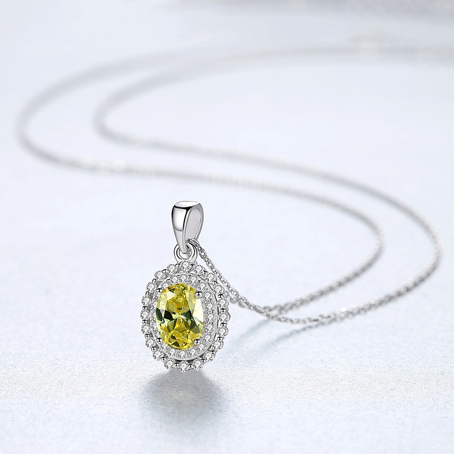 Dây Chuyền Bạc Nữ S925 Hình Bông Hoa Sang Trọng DB-2396 -Bảo Ngọc Jewelry