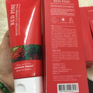 Sữa Rửa Mặt Tinh Dầu Thông Đỏ