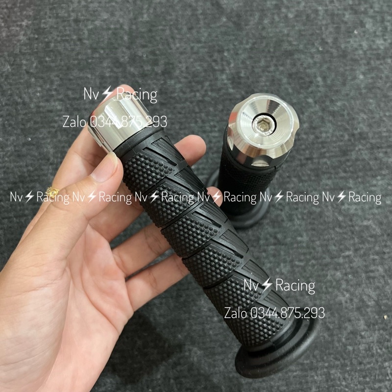 Bao tay CRG kèm gù Salaya inox 304 chuẩn CNC sáng bóng lắp nhiều dòng xe