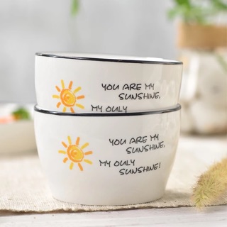 Bộ bát đĩa sứ sunshine 11 món