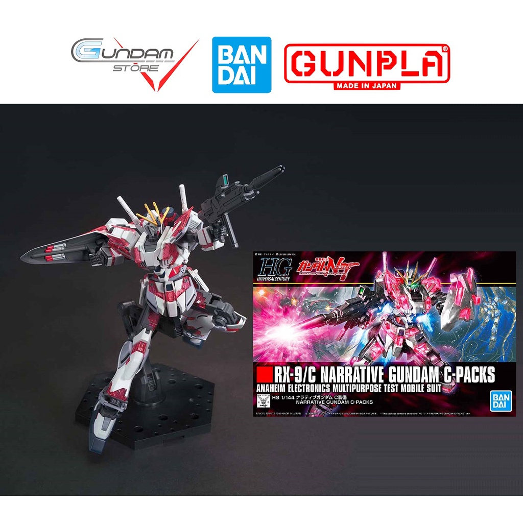 Mô Hình Gundam HG NARRATIVE C PACKS Narrative Bandai 1/144 HGUC Đồ Chơi Lắp Ráp Anime Nhật