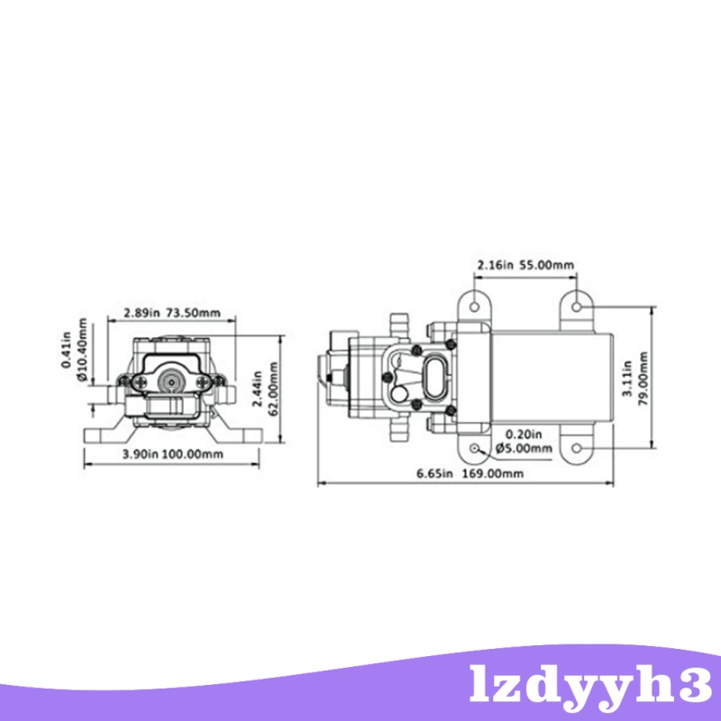 Máy Bơm Nước Áp Suất 35 Psi 24v Cho Tàu Thuyền Rv | BigBuy360 - bigbuy360.vn