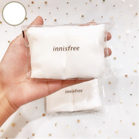 Sample Bông Tẩy Trang Innisfree 5 Lớp Premium Cotton Pads 10 miếng