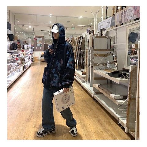 Áo Hoodie Dáng Rộng Cá Tính Dành Cho Nam 120 Kg | BigBuy360 - bigbuy360.vn