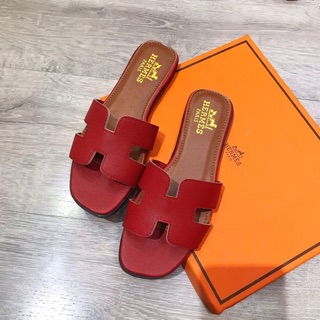 Dép HM da xước