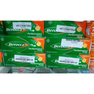 Viên sủi Berocca Orange Tube 10viên