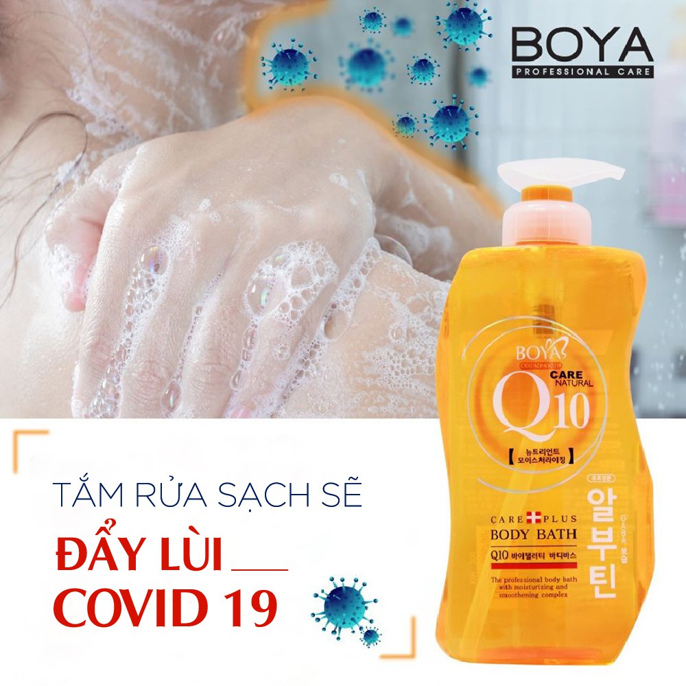 Sữa tắm Q10 Boya Body Bath 800ml