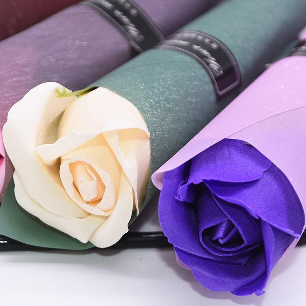 KUNHEV 1 Bó Hoa Hồng Sáp Lãng Mạn Làm Bằng Tay Cho Ngày Của Mẹ / Đám Cưới / Valentine