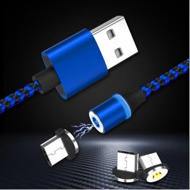 Cáp sạc nam châm cho điện thoại Android