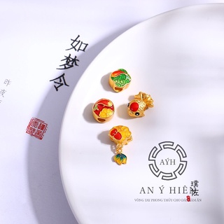 Charm Chốt cá chép xanh #C178 ( An Ý Hiên)