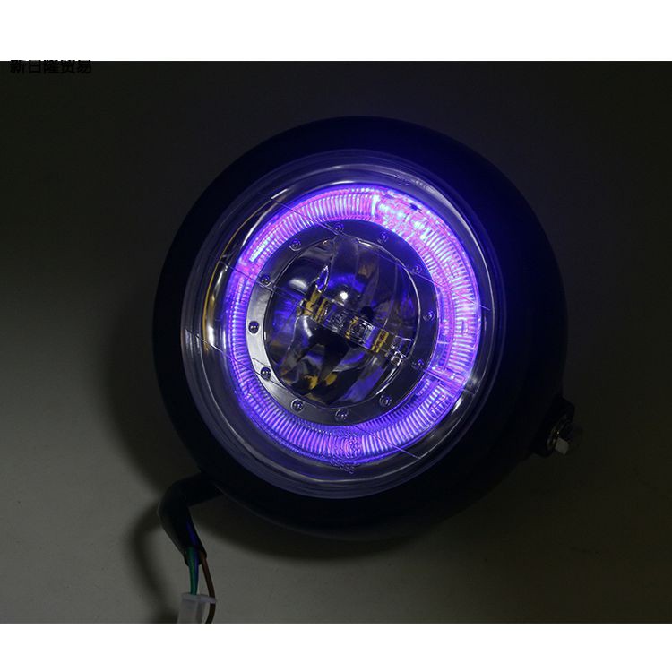 Gáo đèn pha led suzuki GD110 Harley angle eyes cao cấp