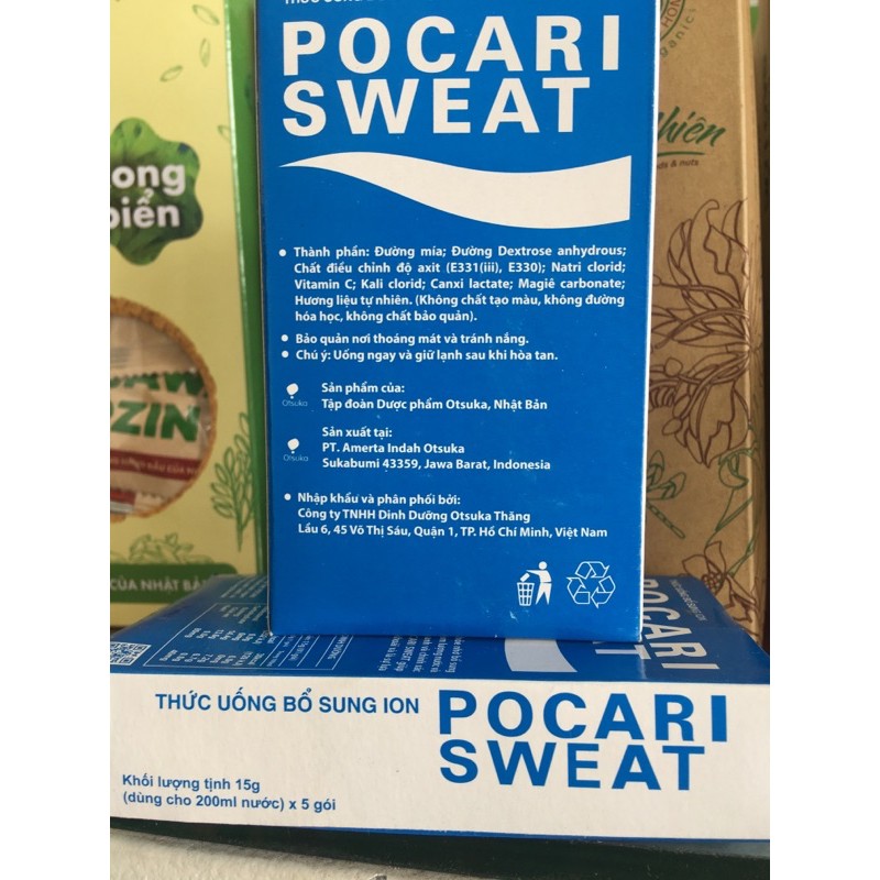Pocari Sweat dạng bột hộp 5 gói- Bổ sung ion bột Pocari