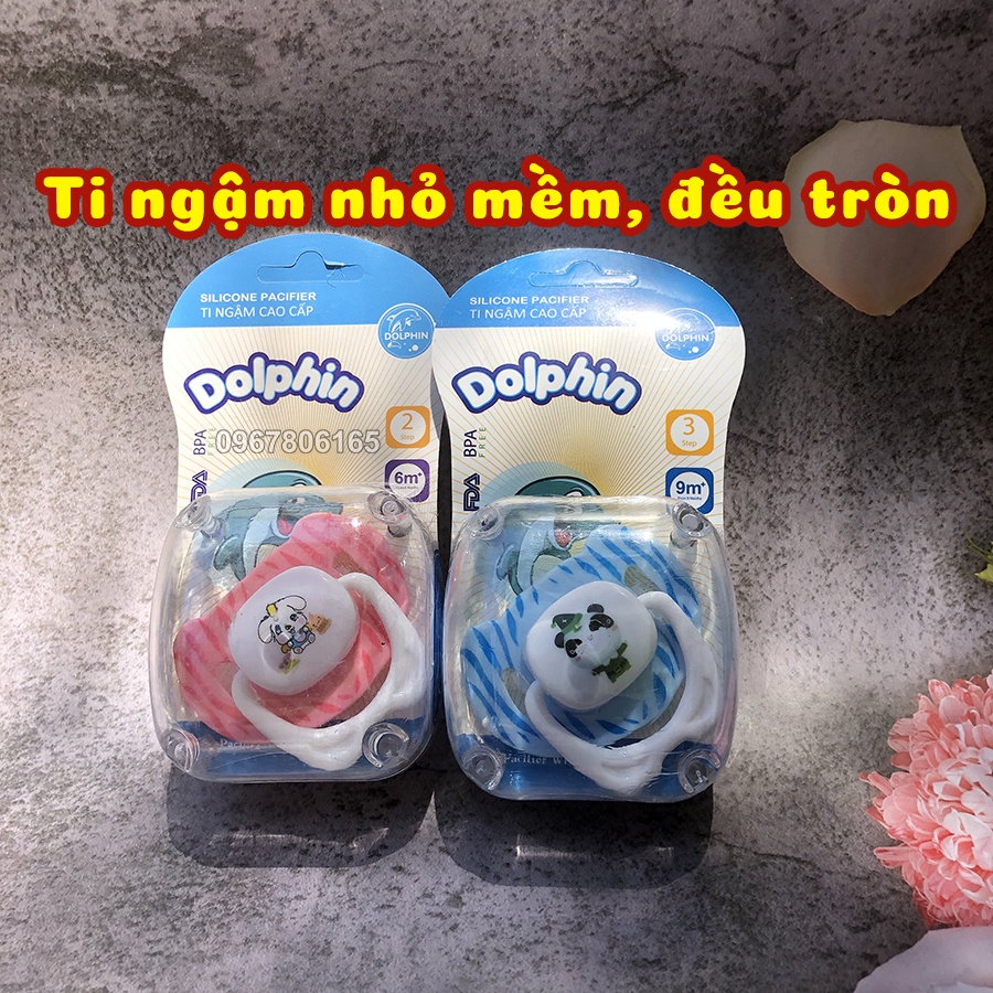 Ti Ngậm (Núm Vú Giả) Cao Cấp DOLPHIN Cho Bé - DP-026A