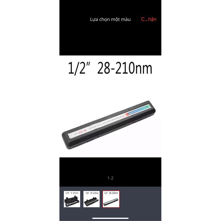 Tay Cân Lực 1/4-3/8-1/2 Đài Loan