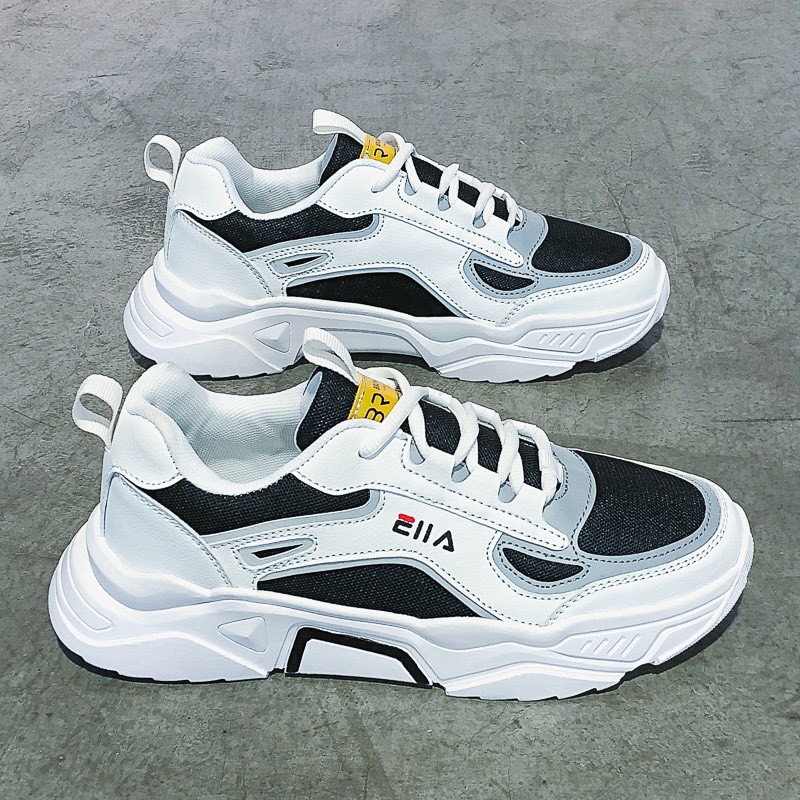 [FREESHIP+FULLBOX] Giày sneakers nam thể thao thời trang - ELLAAA phản quang có 2 màu