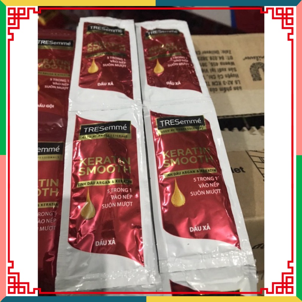 Dây 10 Gói Dầu Gội Xả TreSemme 7g chuẩn salon
