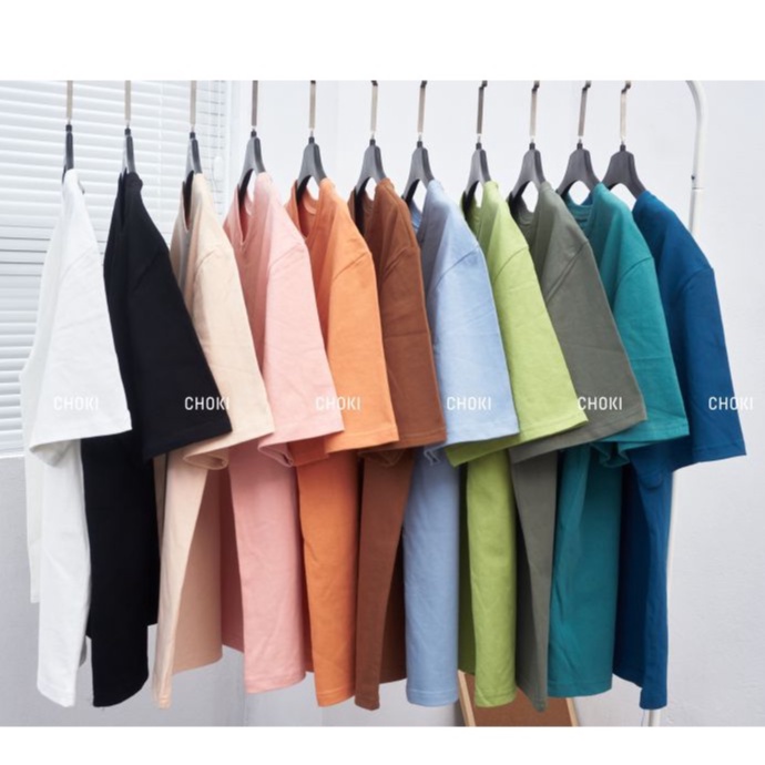 Áo Thun Nữ Tay Ngắn Form Rộng Chất Cotton Style Hàn Quốc In Hình Exercise CHOKI MS97518