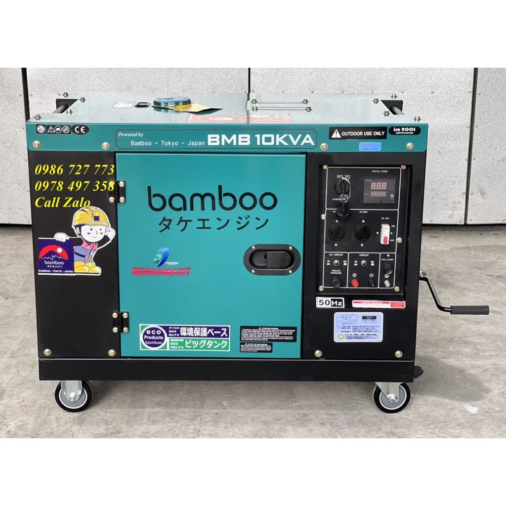 Máy phát điện Bamboo BmB10KVA giá rẻ ở đâu bán