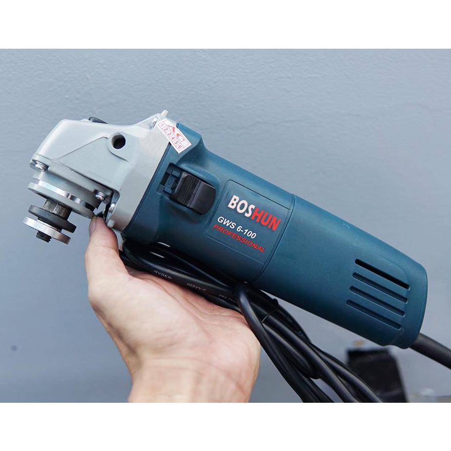 Máy mài BOSHun GWS - Máy cắt sắt -  Mài điện đa năng - Sản xuất tại Đức - Công suất 670W - Bảo hành 6 tháng